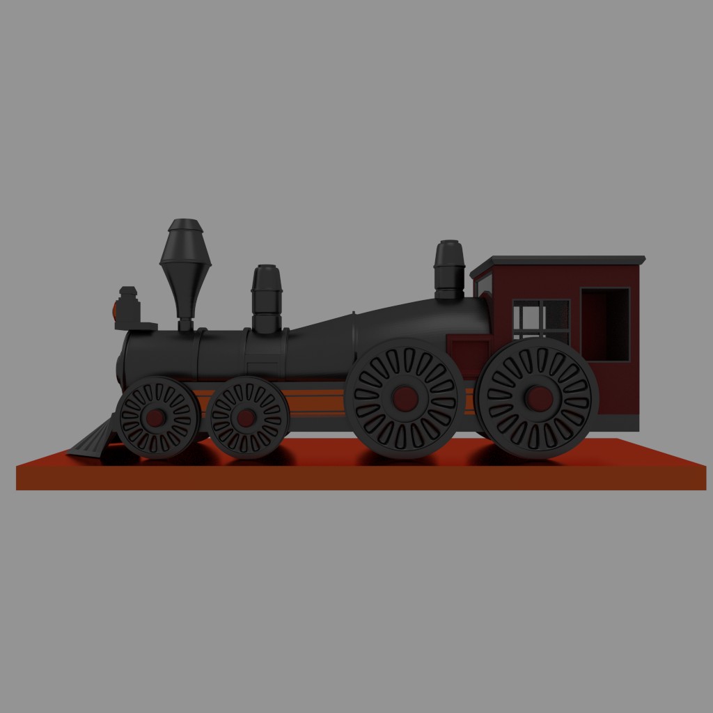 Steam Engine Train preview image 1